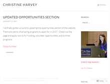 Tablet Screenshot of itsharveytime.com